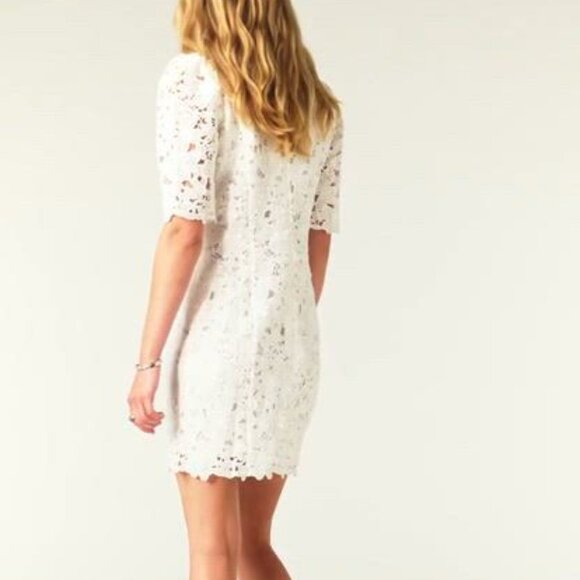 ba&sh ! Pavel Lace Mini Dress (M, US/6) - Picture 2 of 11